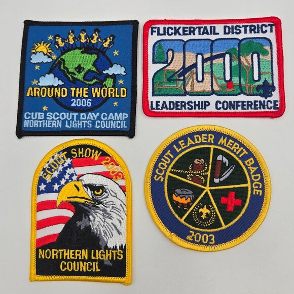 Scouts Canada Badge Patch Lot Of 9 Anniversary Leadership Flickertail Northern L - Picture 6 of 7